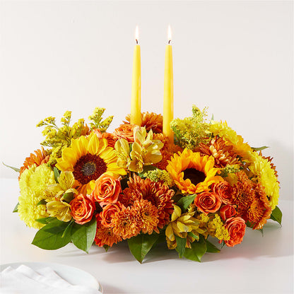 Autumn Harmony Centerpiece – COCO'S FLOWER BAR, Mckinney TX