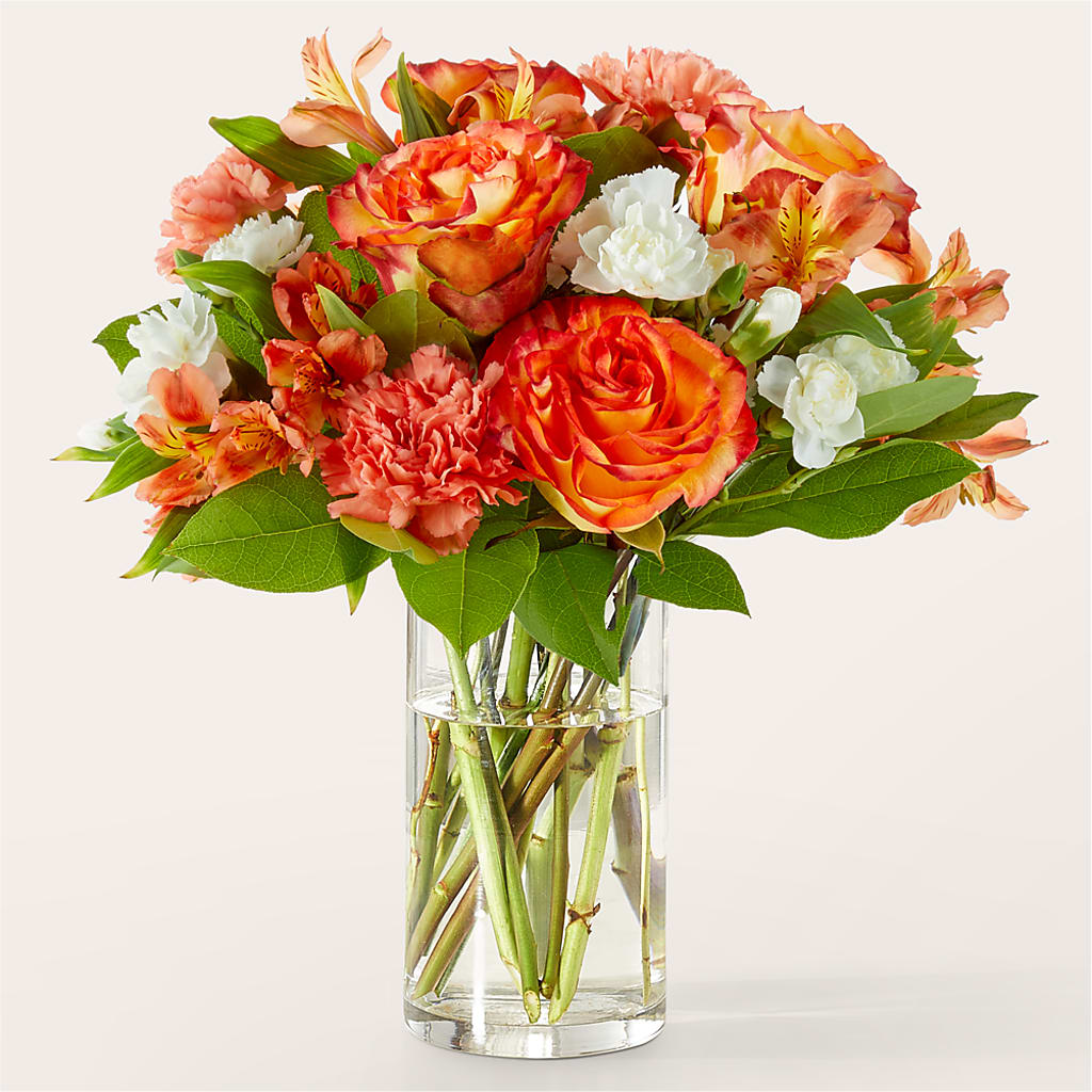 Apricot Glow Bouquet – COCO'S FLOWER BAR, Mckinney TX