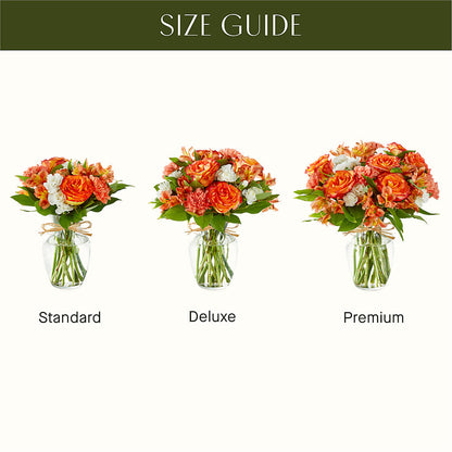 Apricot Glow Bouquet – COCO'S FLOWER BAR, Mckinney TX