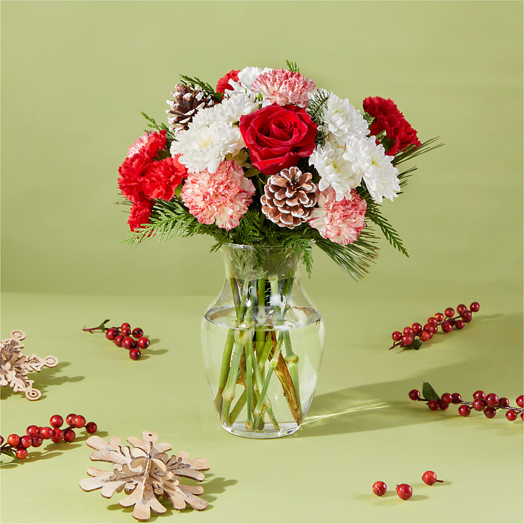 Candy Cane Lane Bouquet – COCO'S FLOWER BAR, Mckinney TX