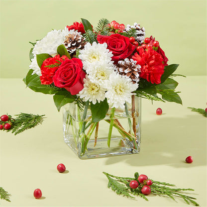 Snow Angel Bouquet – COCO'S FLOWER BAR, Mckinney TX