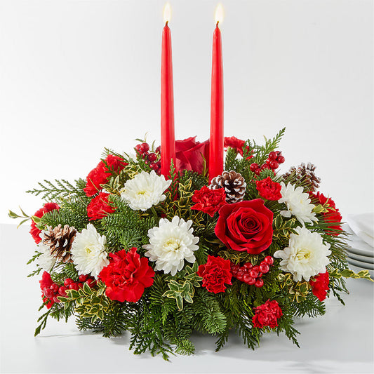 Holiday Soiree Centerpiece – COCO'S FLOWER BAR, Mckinney TX