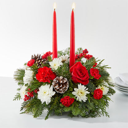 Holiday Soiree Centerpiece – COCO'S FLOWER BAR, Mckinney TX
