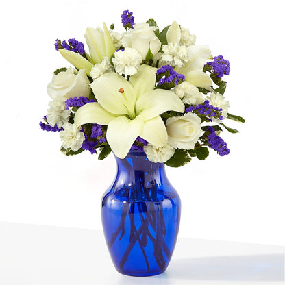 Sapphire Rush Bouquet – COCO'S FLOWER BAR, Mckinney TX