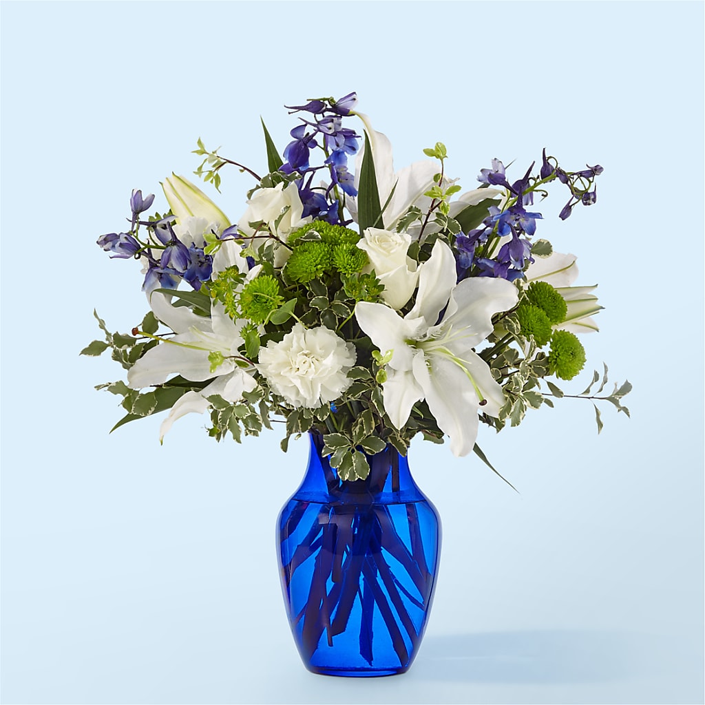 Santorini Bouquet – COCO'S FLOWER BAR, Mckinney TX