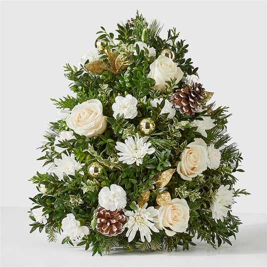 Snowed In Tree – COCO'S FLOWER BAR, Mckinney TX