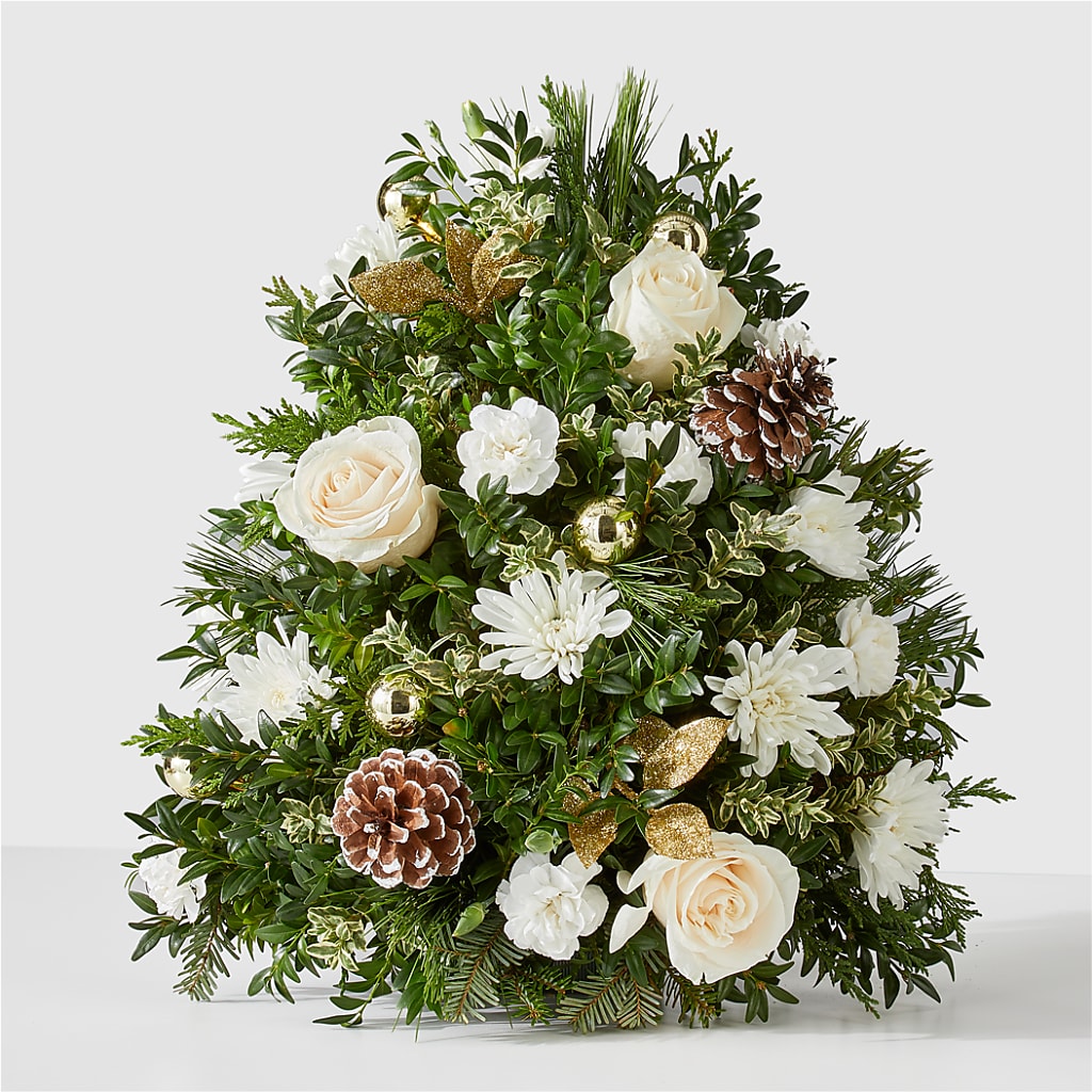Snowed In Tree – COCO'S FLOWER BAR, Mckinney TX