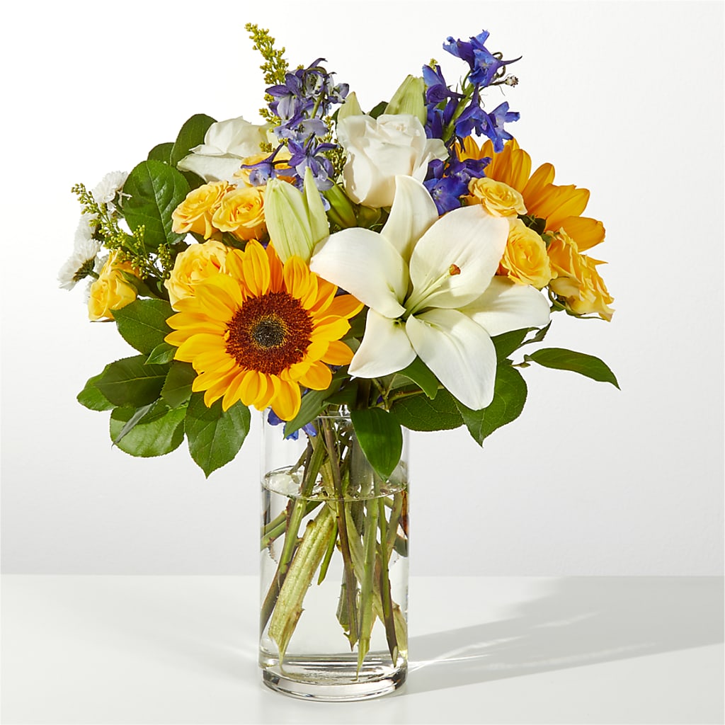 Wonderfully Sunny Bouquet – COCO'S FLOWER BAR, Mckinney TX