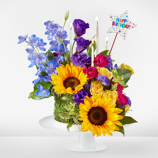 Star of the Day Floral Cake – COCO'S FLOWER BAR, Mckinney TX