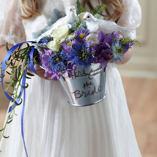Enchantment Flower Girl Arrangement – COCO'S FLOWER BAR, Mckinney TX