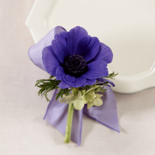 Purple Passion Boutonniere – COCO'S FLOWER BAR, Mckinney TX