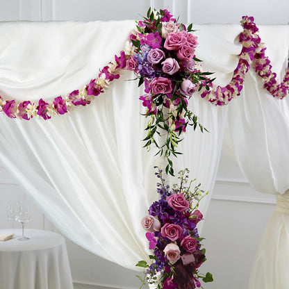 Color & Light Chuppah Decor – COCO'S FLOWER BAR, Mckinney TX