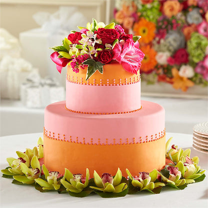 Sweet Citrus Cake Decor – COCO'S FLOWER BAR, Mckinney TX