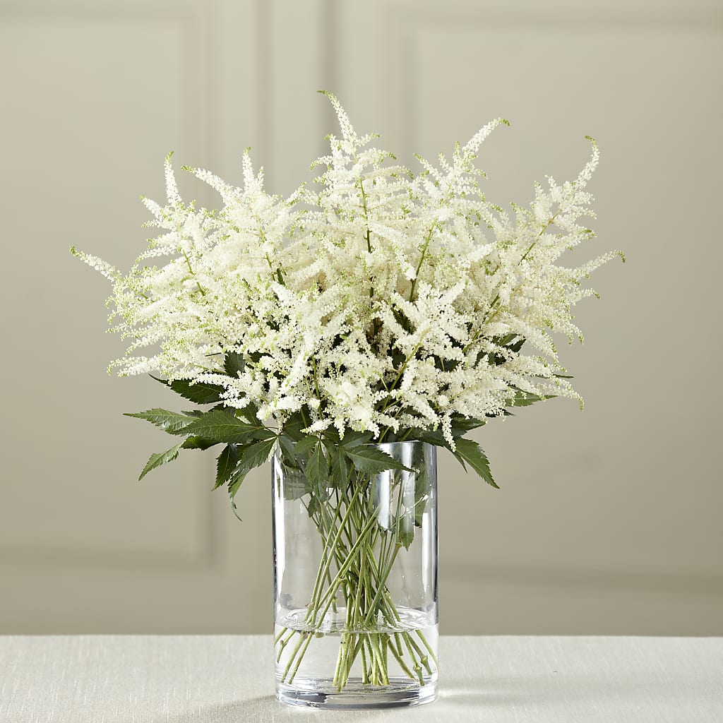 White Astilbe Bouquet – COCO'S FLOWER BAR, Mckinney TX